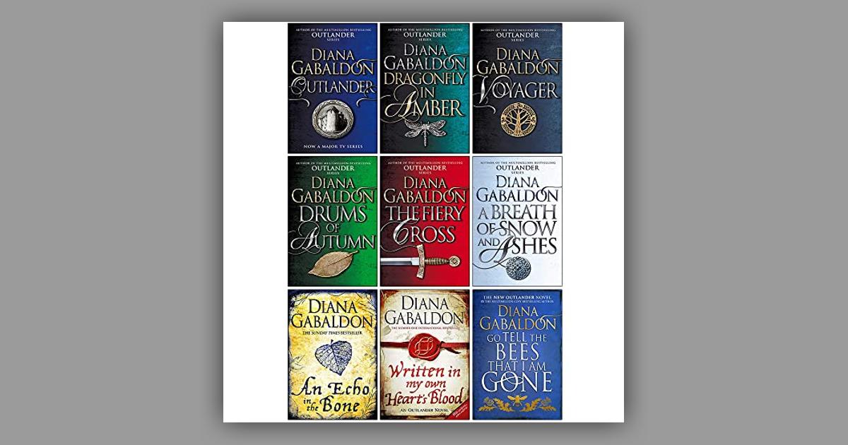 Outlander Series 8 Books Collection Set by Diana Gabaldon Outlander,Dragonfly