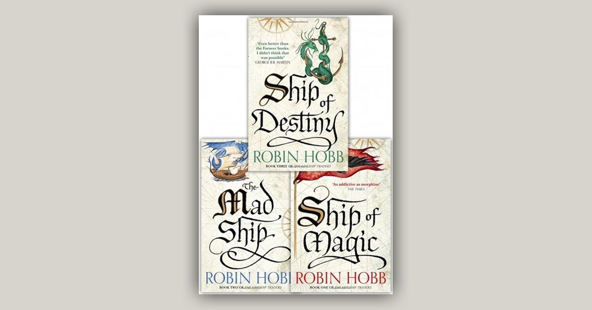 Robin Hobb The Liveship Traders Trilogy 3 Books Collection Set [Paperback] Robin  Hobb