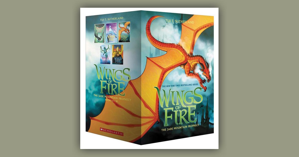 Wings of Fire Box Set, the Jade Mountain Prophecy (Books 6-10) NEW 