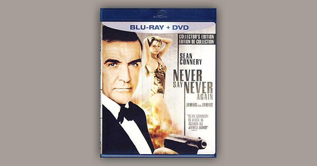 Never Say Never Again (Two-Disc Blu-ray/DVD Combo in Blu-ray Packaging ...