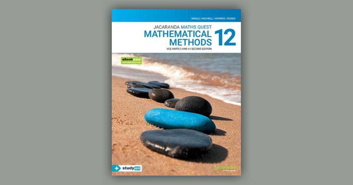 Jacaranda Maths Quest 12 Mathematical Methods VCE Units 3 &4 2E ...