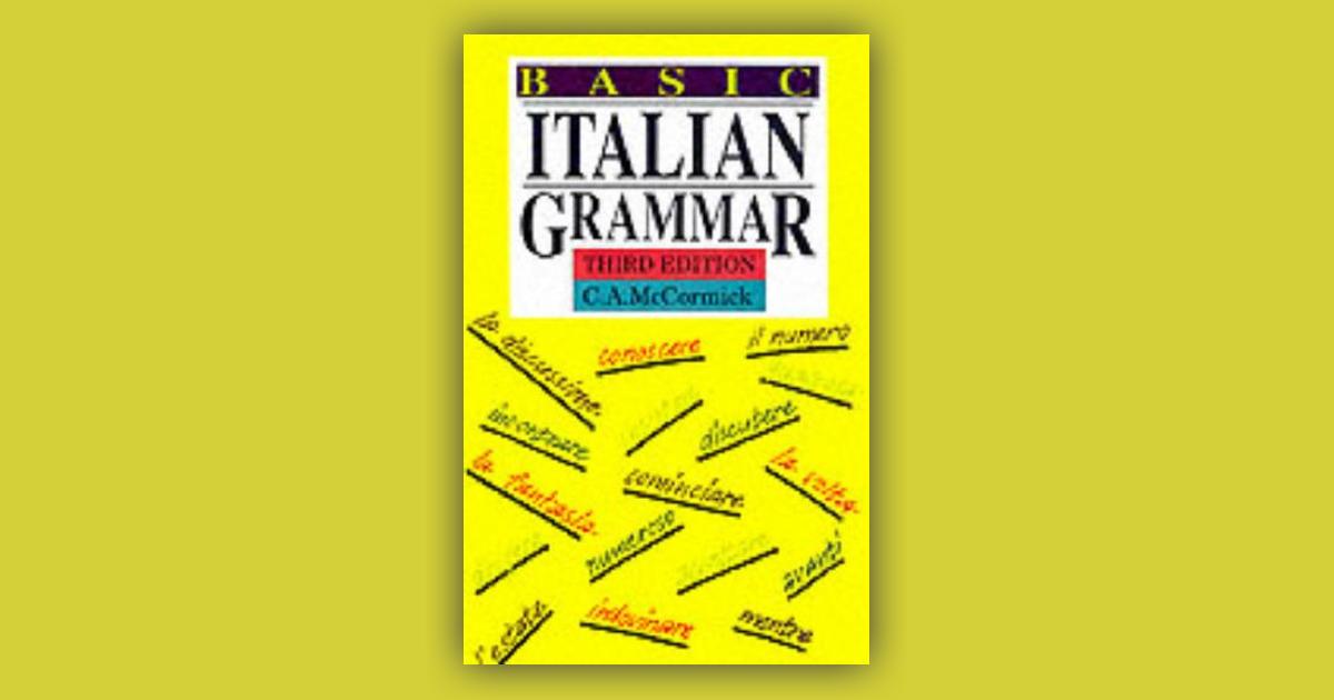 Basic Italian Grammar: Price Comparison on Booko