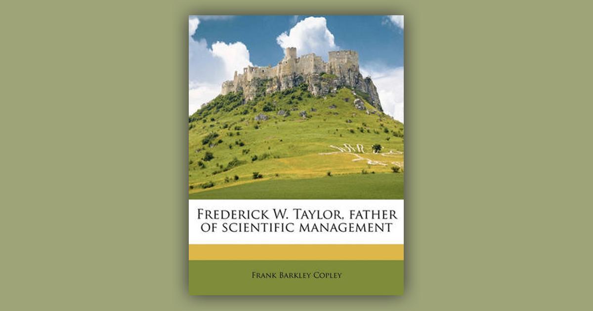 Booko: Comparing prices for Frederick W. Taylor, Father of ...
