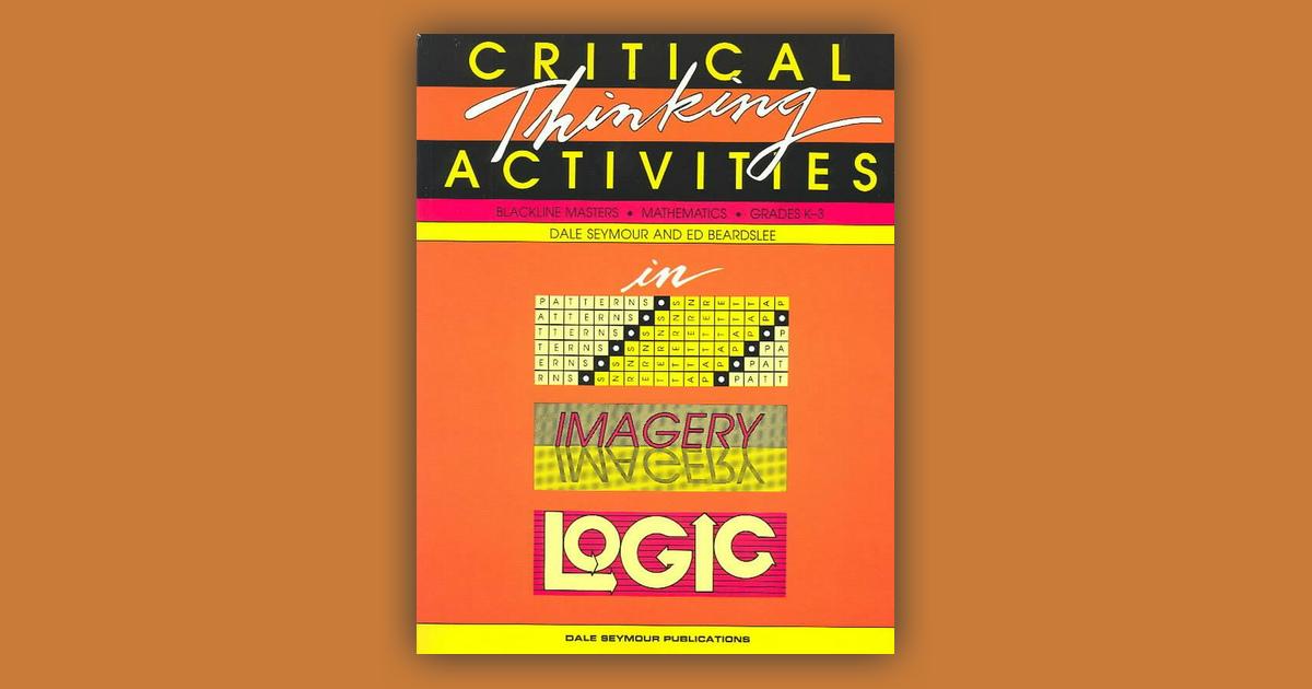 critical thinking activities in patterns imagery logic answers pdf