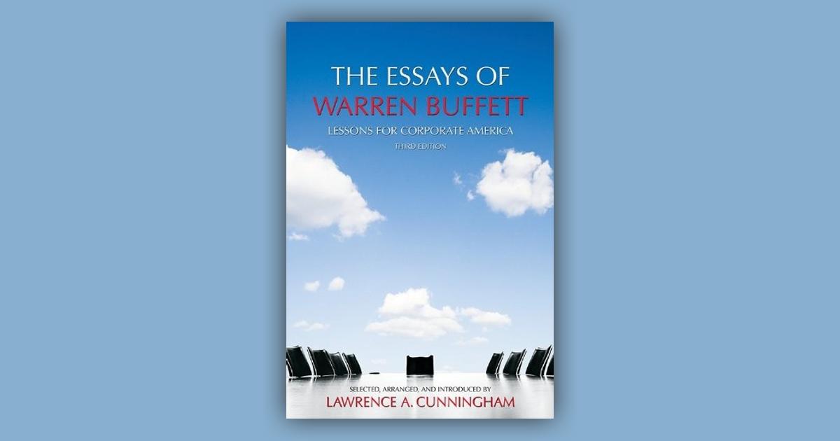 the essays of warren buffett goodreads