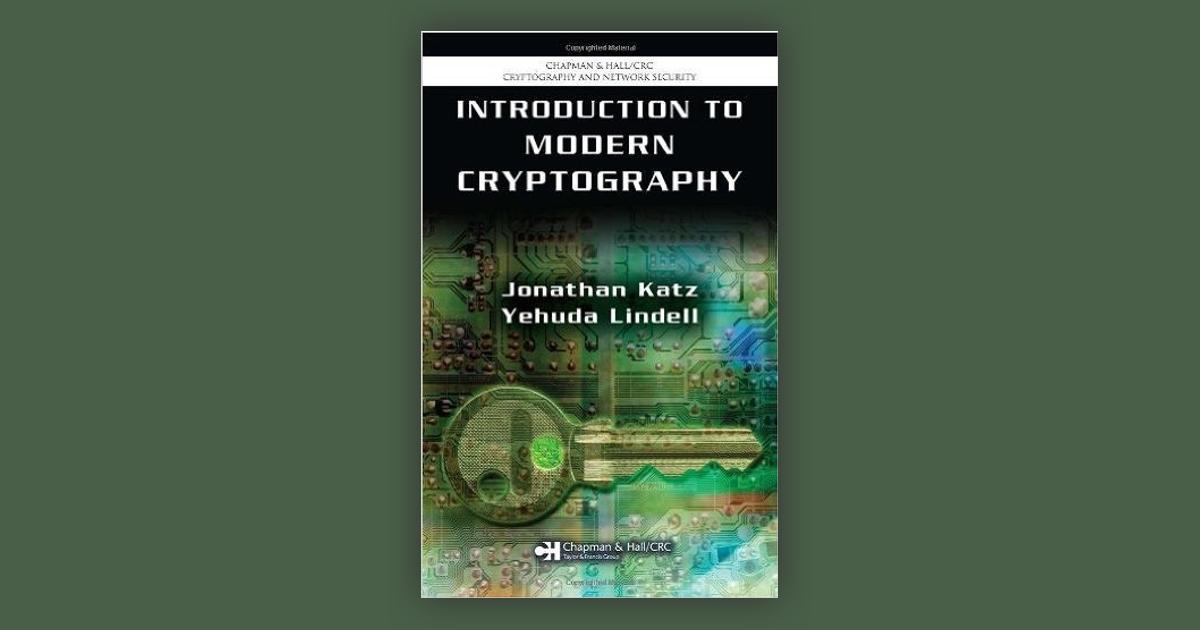 Booko Comparing prices for Introduction to Modern Cryptography Solutions Manual