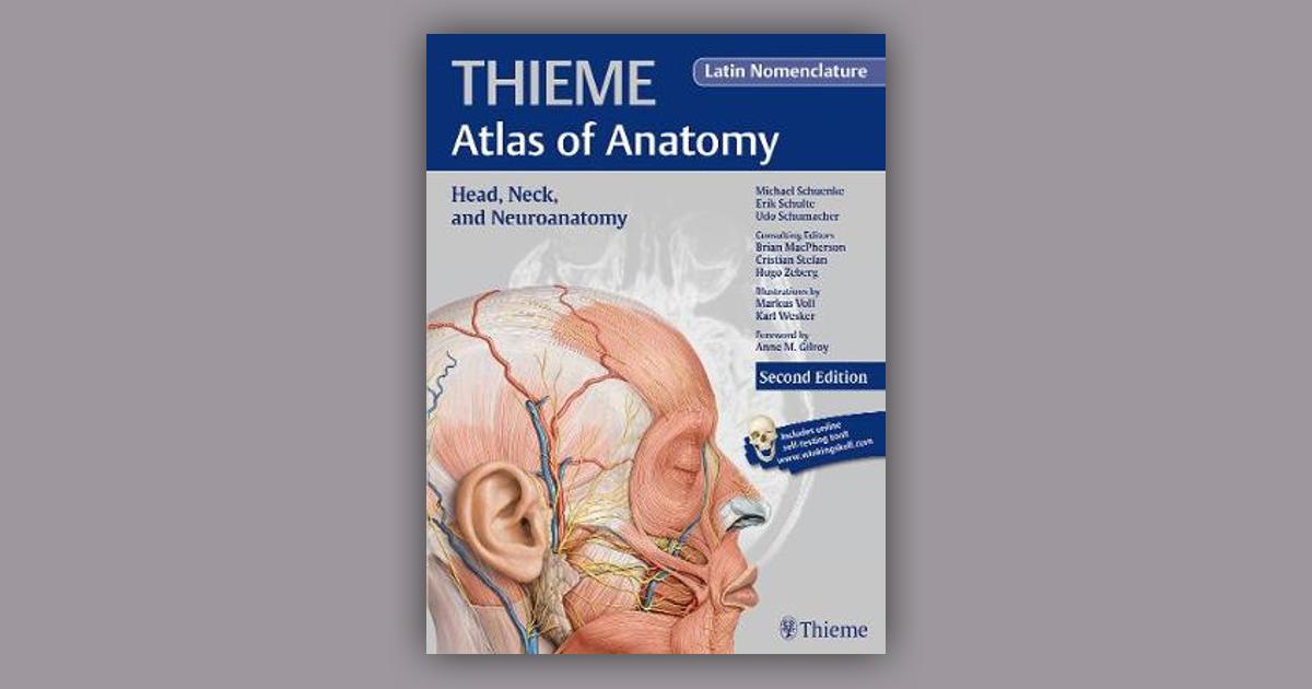 Head Neck And Neuroanatomy Latin Nomenclature Thieme Atlas Of