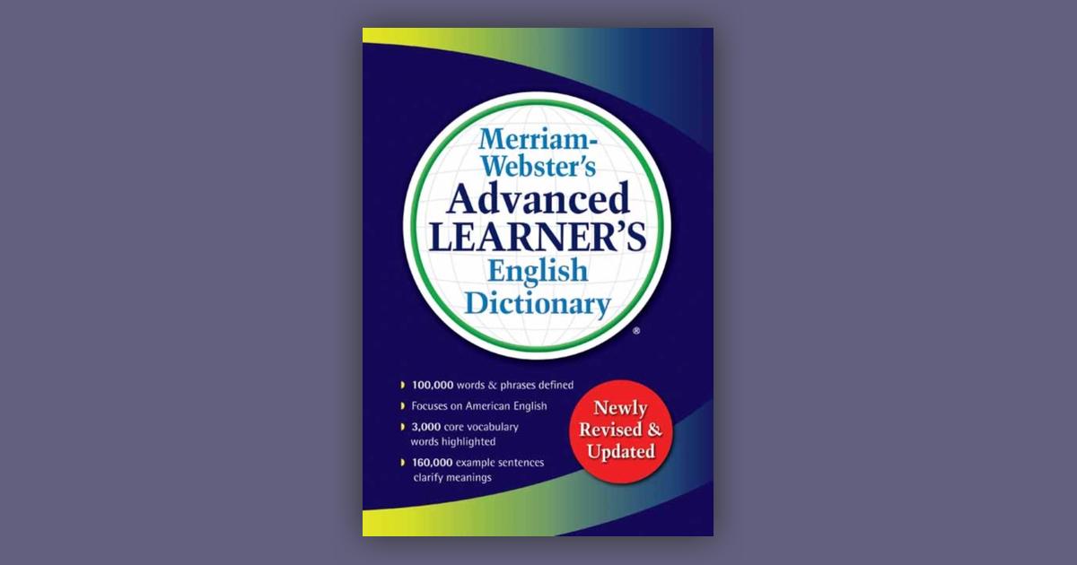 Merriam Websters Advanced Learners English Dictionary Price Comparison On Booko 2968