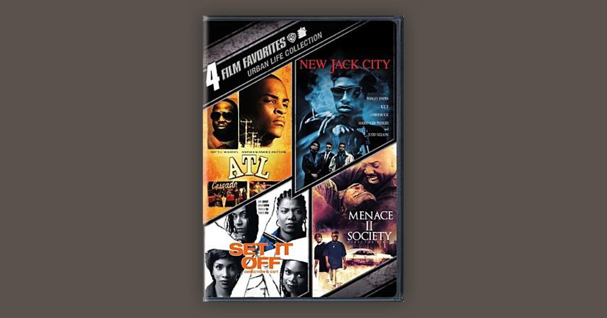 4 Film Favorites: Urban Life (ATL, New Jack City, Set It Off: Deluxe ...