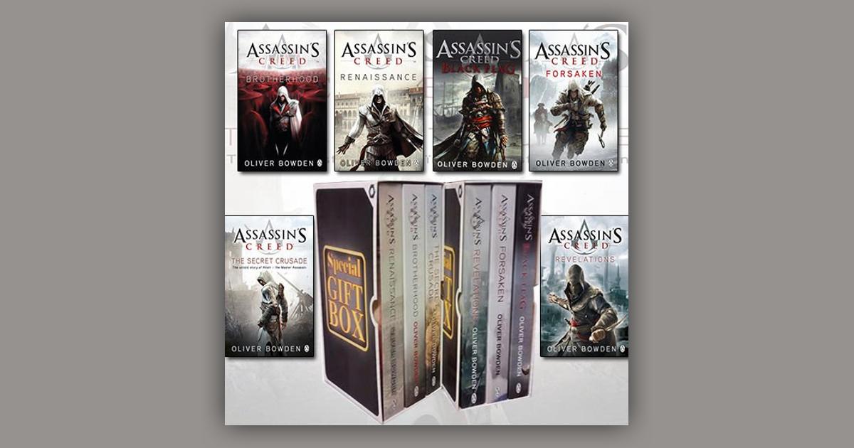 Assassins Creed Series Oliver Bowden Collection 2 Box Set T Wrapped Specially For You Black