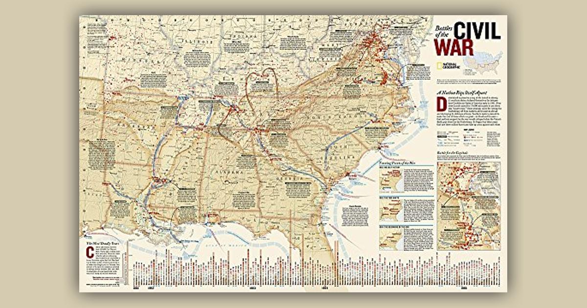 Battles of the Civil War, Tubed: Price Comparison on Booko